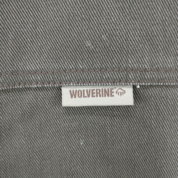 Wolverine Men's Full Zip Sherpa Lined Vest Brown XXL Cotton Twill - Picture 4 of 14